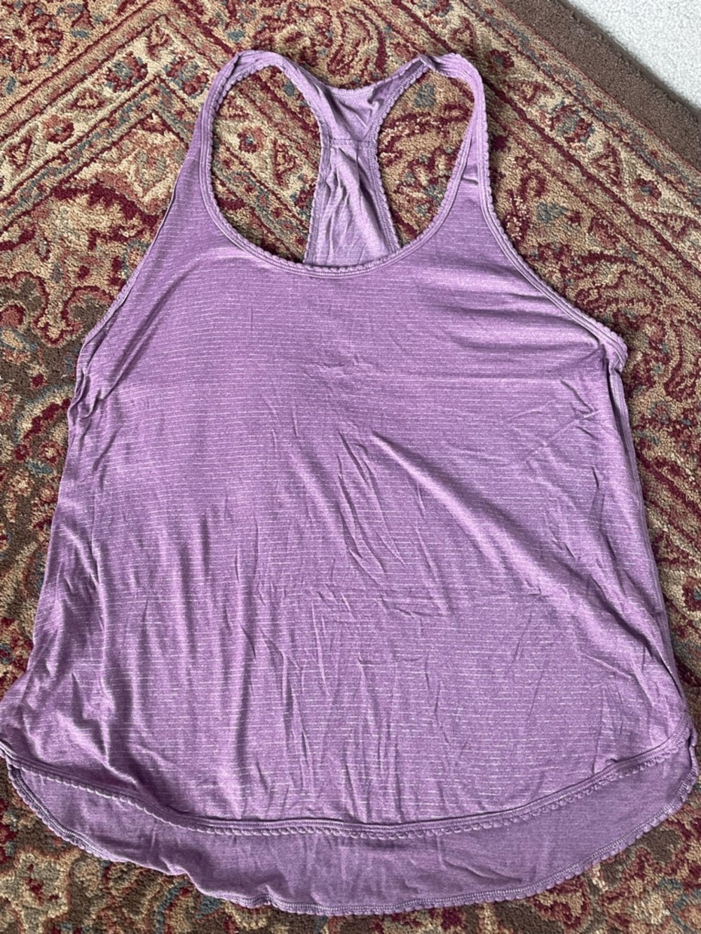 lululemon 105 F Singlet purple Racerback Tank